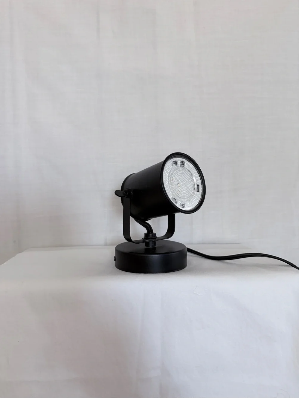 Modern Black Accent Spot Lamp